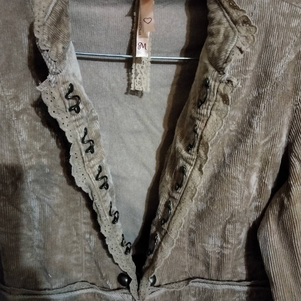Gorgeous corduroy Jacket Sz M - Picture 2 of 9